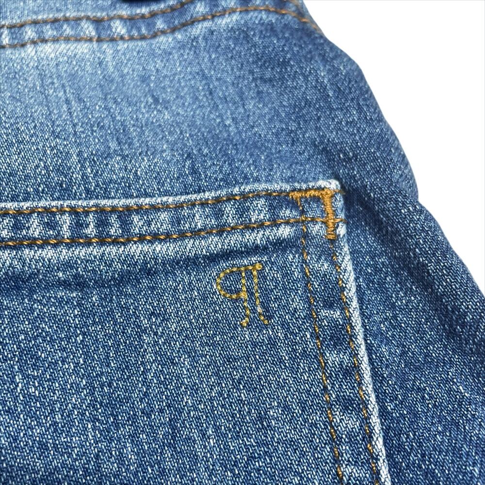 ANTHROPOLOGIE PILCRO The Austyn High-Rise Cuffed Jean Shorts Medium Wash Size 26 - Picture 7 of 8